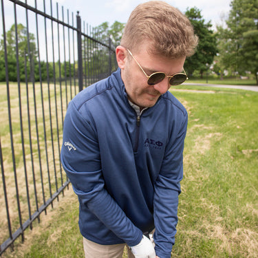 Alpha Sig Callaway Mulligan Master 1/4 Zip Alpha Sigma Phi