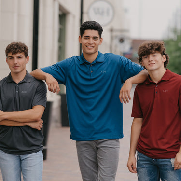 Alpha Sig Nike Embroidered Performance Polo