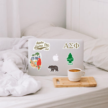 Alpha Sig Sticker Sheet