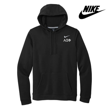 Alpha Sig Nike Embroidered Hoodie Alpha Sigma Phi