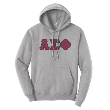 Alpha Sig Greek Letter Graphic Hoodie Alpha Sigma Phi