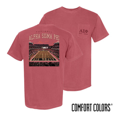 Alpha Sig Stadium Spirits Short Sleeve Tee Alpha Sigma Phi