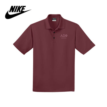 Alpha Sig Nike Embroidered Performance Polo Alpha Sigma Phi