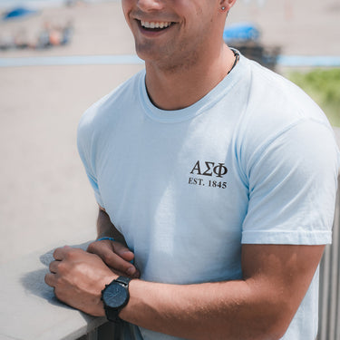 New! Alpha Sig Bucket Hat Retriever Tee Alpha Sigma Phi