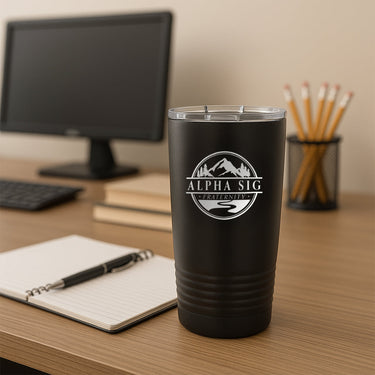 Alpha Sigma Phi  20oz Travel Coffee Tumbler
