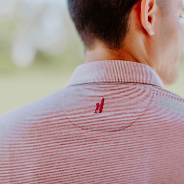 Alpha Sig Johnnie-O Striped Polo Alpha Sigma Phi