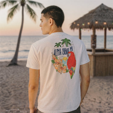 Alpha Sig Tropical Tee