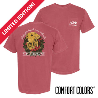 Alpha Sig Merry Retriever Short Sleeve Tee