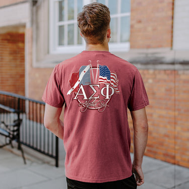 Alpha Sig Cardinal Pride Tee