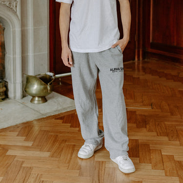 Alpha Sigma Phi  gray fraternity Heritage Lounge Sweatpants