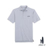 Alpha Sig Johnnie-O Heather Grey Polo Alpha Sigma Phi