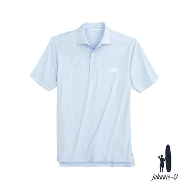 Alpha Sig Johnnie-O Striped Polo Alpha Sigma Phi