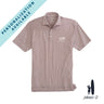 Alpha Sig Personalized Johnnie-O Striped Polo Alpha Sigma Phi