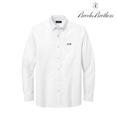 Alpha Sig Brooks Brothers Oxford Button Up Shirt Alpha Sigma Phi