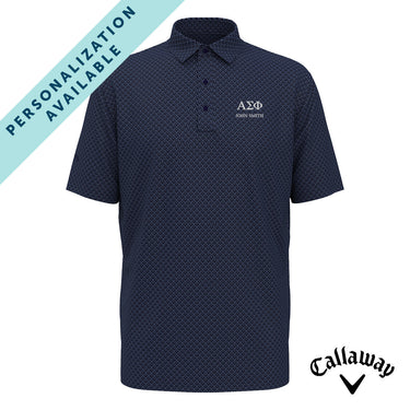 Alpha Sig Callaway Chevron Patterned Polo Alpha Sigma Phi