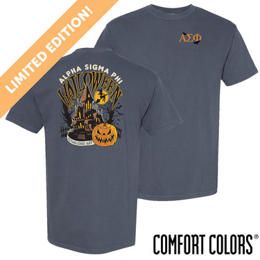 Alpha Sig Midnight Manor Short Sleeve Tee Alpha Sigma Phi