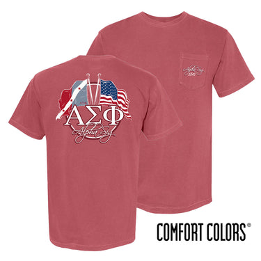 Alpha Sig Cardinal Pride Tee