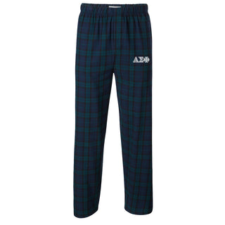 Alpha Sig Blackwatch Plaid Flannel Pants