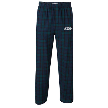 Alpha Sig Blackwatch Plaid Flannel Pants