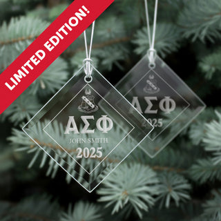 Alpha Sig 2025 Limited Edition Holiday Ornament Alpha Sigma Phi