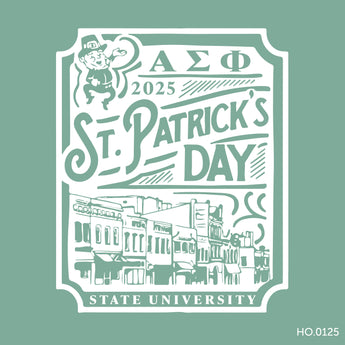 Alpha Sigma Phi St. Patrick's Day 2025 Tee