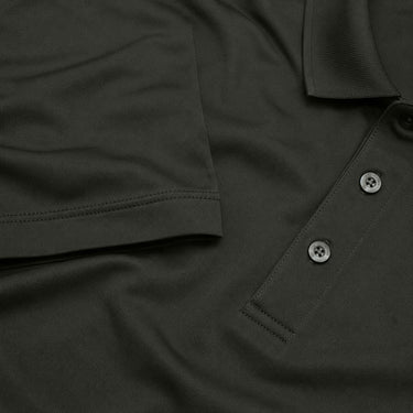 Close up image of pique polo.