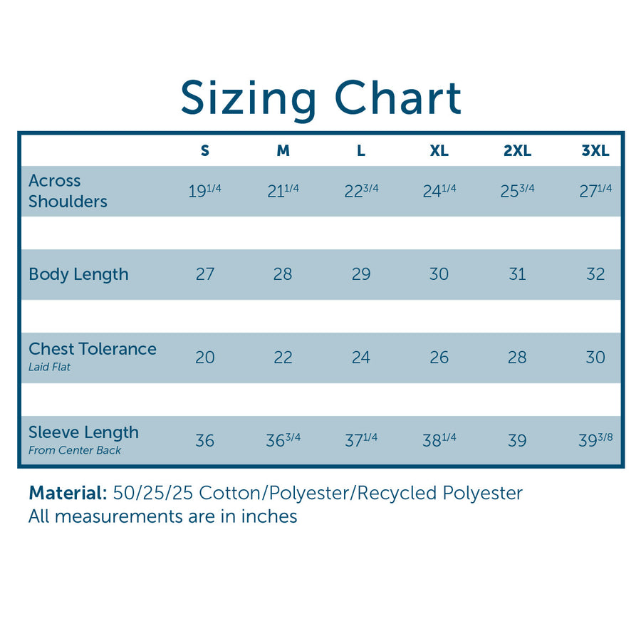 Comfort Colors Size Chart