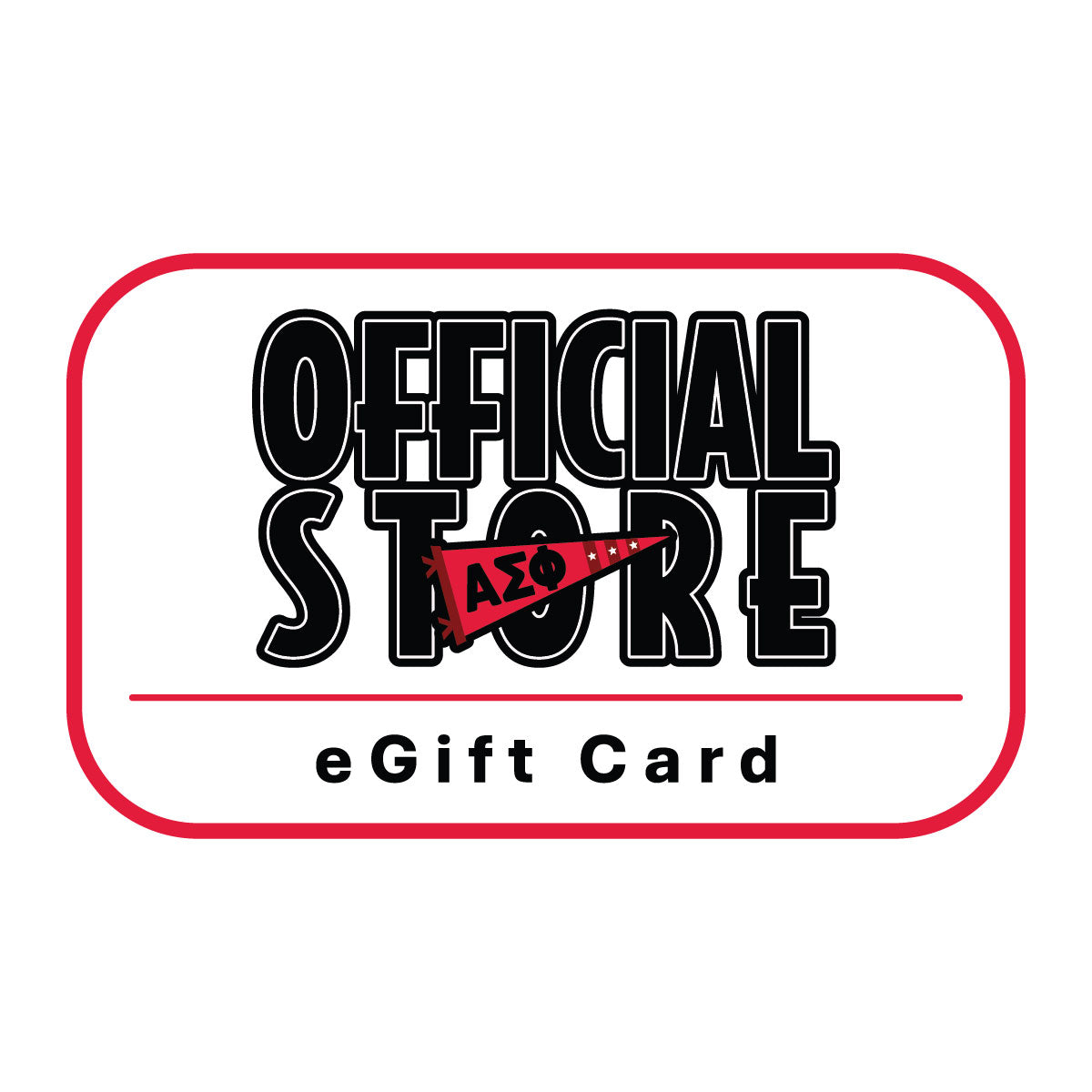 Alpha Sig Store Gift Card